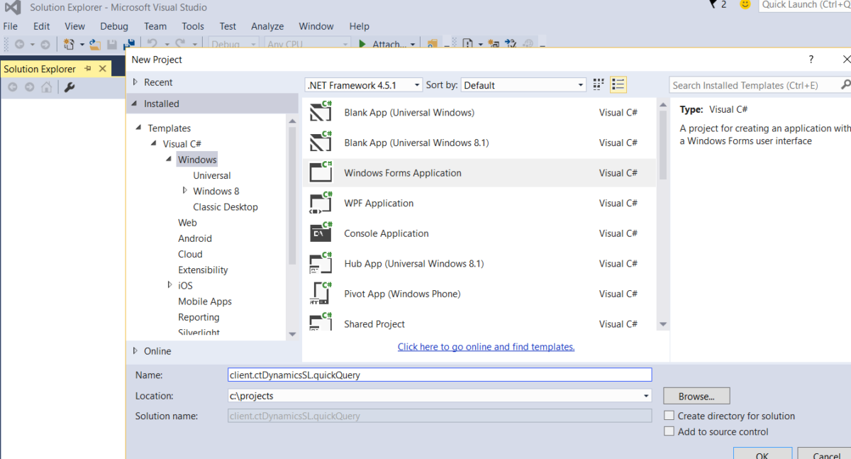 Example of building a Form Client to use the Catalina Quick Query SOAP ...