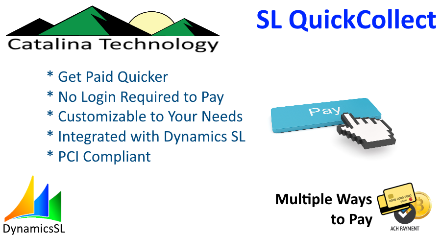 Quick Collect Checks Take Payments in Dynamics SL for Easy Collection | Catalina Technology Blog